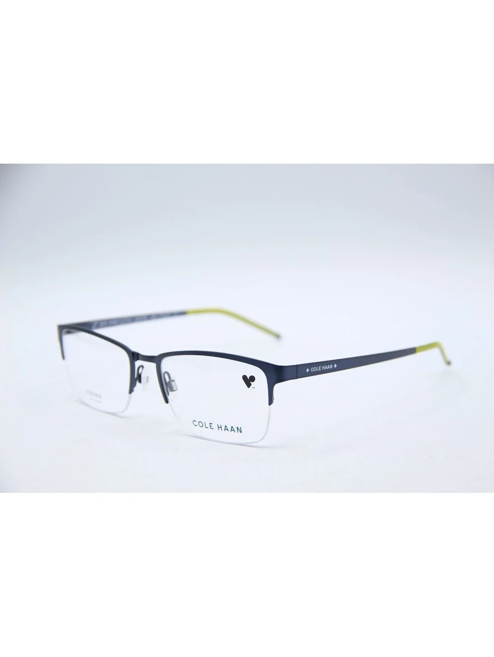 Cole Haan Ch4014 414 Navy Green Authentic Eyeglasses 53-18-140